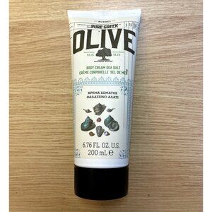 Korres Pure Greek Olive Body Cream Sea Salt 6.75 FL OZ Hydrating Cream